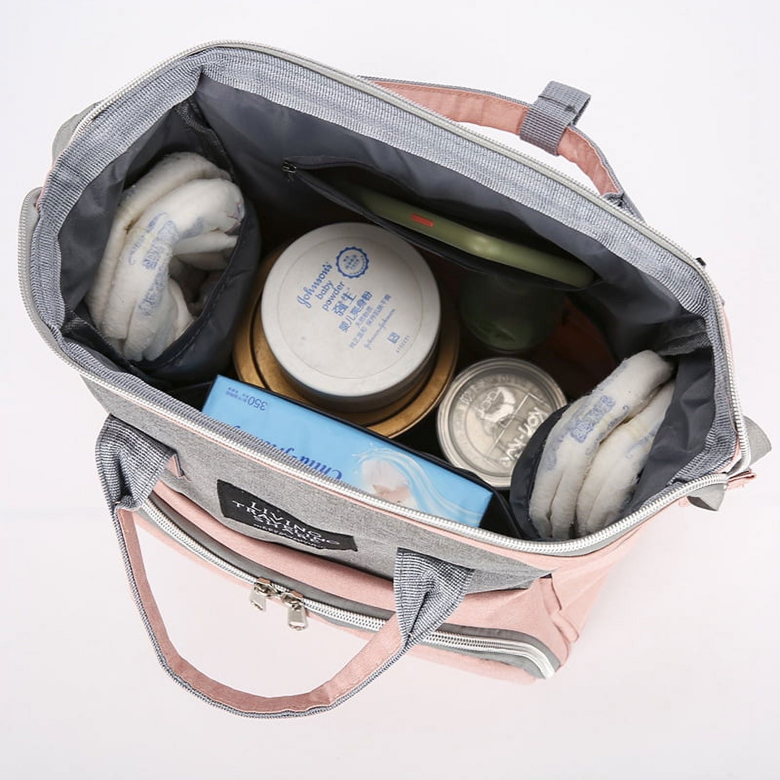 Maternal Baby Bag Multi-Functional Fashion Handbag Large Capacity Baby Stroller Backpack Diaper Bag Changing Bag for Baby Care