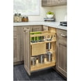 thumbnail image 6 of Rev-A-Shelf 448Kb-Bcsc-9C Wood Classics 9" Base Cabinet Kitchen Knife Block Utensil, 6 of 7