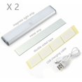 thumbnail image 4 of 2-Pack USB Rechargeable 10 LED Motion Sensor Magnetic Closet Lights, Compatible with Philips, Portable for Kids Nightlight Emergency Light, 4 of 5