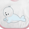 thumbnail image 4 of Inktastic Baby Seal Boys or Girls Baby Bib, 4 of 4