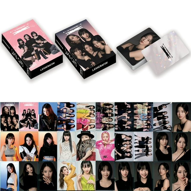 30PC/Set Kpop Lomo Cards Photo Album Korean Girl Group Postcard Mini Lomo Card Game Fans Collection Gift Toy Photocard Bookmarks Lomo Card 30