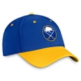 thumbnail image 3 of Men's Fanatics  Royal/Gold Buffalo Sabres Authentic Pro Rink Two-Tone Flex Hat, 3 of 4