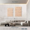 thumbnail image 4 of Elephant Stock Ashtanga Poses Chart Wall Art - Vertical Multi Panel Canvas - Hallway Wall Decor - Sports Multi Panel - Beige And Brown Decor - 42" x 65", 4 of 8