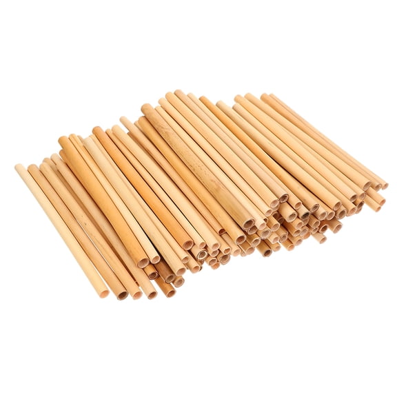 PAMINGONO Reed Tubes for Mason Bee Houses Natural Material Easy Install 100Pcs