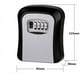 thumbnail image 2 of Caja de seguridad para guardar llaves Idea, caja de seguridad con combinación de 4 dígitos, caja de seguridad para pared, Res, 2 of 5