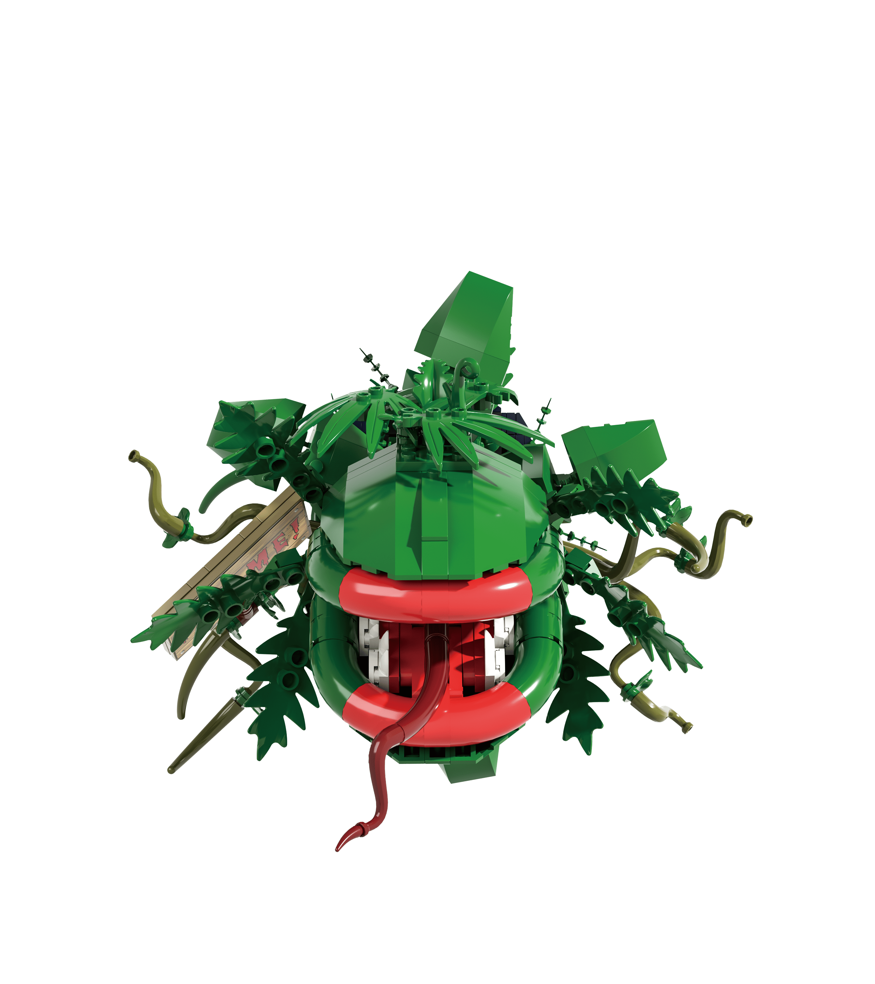 SENVOBK Audrey II Building Block Kit Cannibal Flower Building Blocks Toys Little Shop of Horrors Cannibal for Tv Fans Birthday Christmas Gift