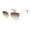 Gold & Nude, variant on Rocawear Women's R3364 Vintage Metal UV400 Protective Round Cat Eye Fashion Sunglasses, 55mm