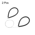 thumbnail image 3 of Unique Bargains Wire Clay Mud Cutting Tool Wire Clay Cutter Curly Cutoff Tool, 22.83 Inch 2 Pack Black, 3 of 6
