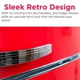 thumbnail image 6 of Frigidaire 7.5 Cu Ft. Retro Refrigerator, Top Mount Compact Fridge, Red, 6 of 13