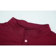 thumbnail image 5 of Grenouillère pour Hommes Pyjama à Manches Longues une Pièce Boutonnée Combinaison de Nuit, 5 of 5