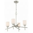 thumbnail image 4 of 54624-SN Craftmade Lighting Cadence - 4 Light Chandelier-Satin Nickel Finish    -Traditional Installation, 4 of 7