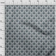 thumbnail image 2 of oneOone Organic Cotton Poplin Twill Fabric Stripe Ikat Print Fabric By The Yard 42 Inch Wide, 2 of 4