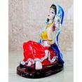 thumbnail image 3 of eSplanade Resin Rajasthani Musical Pair Showpiece Brings Goodluck, Fengshui, Vastu for Home Decor (6.6" Inches), 3 of 6