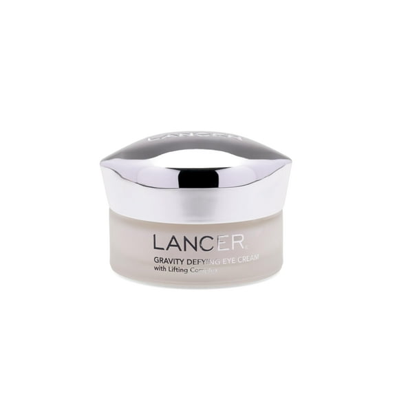 Lancer Skincare Crème pour les Yeux Défiant la Gravité avec Complexe Liftant, Crème Raffermissante et Hydratante pour les Dessous des Yeux pour Rehausser, les Pieds de Corbeau et les Ridules d'Expression (.5 Oz)