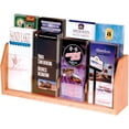 thumbnail image 1 of Wooden Mallet 8 Pocket Countertop Brochure Display, Light Oak, 1 of 1