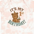 thumbnail image 4 of Inktastic Cute Teddy Bear 1st Birthday Celebration Boys or Girls Baby Bodysuit, 4 of 5