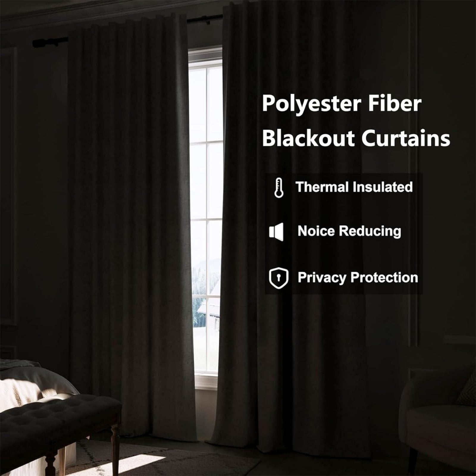 Orange Basketball Blackout Curtains, Athletic 3D Printed Drapes, 2 Panels Window Curtains, Thermal Insulated Drapes Darkening Window Curtain For Bedroom Living Room 26"W x 54"L (Pack of 2)