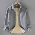thumbnail image 5 of Men's Corduroy Shirt Cotton Fleece Lined Jacket, 5 of 20