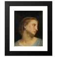thumbnail image 2 of William Bouguereau 15x18 Black Modern Framed Museum Art Print Titled - Study of a Woman's Head (Philomele Et Progne), 2 of 5