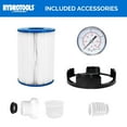 thumbnail image 4 of Swimline Cartridge Pool Filtration with Pump Built In Housing Complete System, 4 of 12