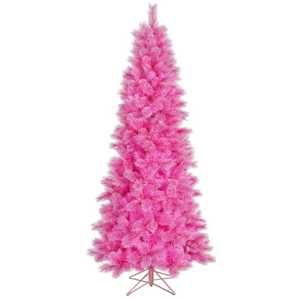 Vickerman 7.5 ft. Pink DuraLit Cashmere Christmas Tree