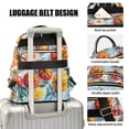 thumbnail image 3 of FORMRS Mini Backpack Purse for Women Travel Daypack Casual Shoulder Bag, Watercolor Tomatoes, 3 of 7