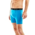thumbnail image 5 of 5-Pack Boxer Briefs by Bolter Men's Cotton Spandex Underwear Tagless (Large, Brights), 5 of 17