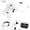 White, variant on & Crafts Illuminated Louped Magnifying Glasses Mount for Precise Stationery Work – Hands-Free Head Magnifier for Reading Crafting and Inspection