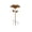B, variant on 2-in-1 Metal Bird Bath & Feeder with Ground Stake, Weatherproof Garden Bird Waterer and Seeds Dispenser for Outdoor Courtyard