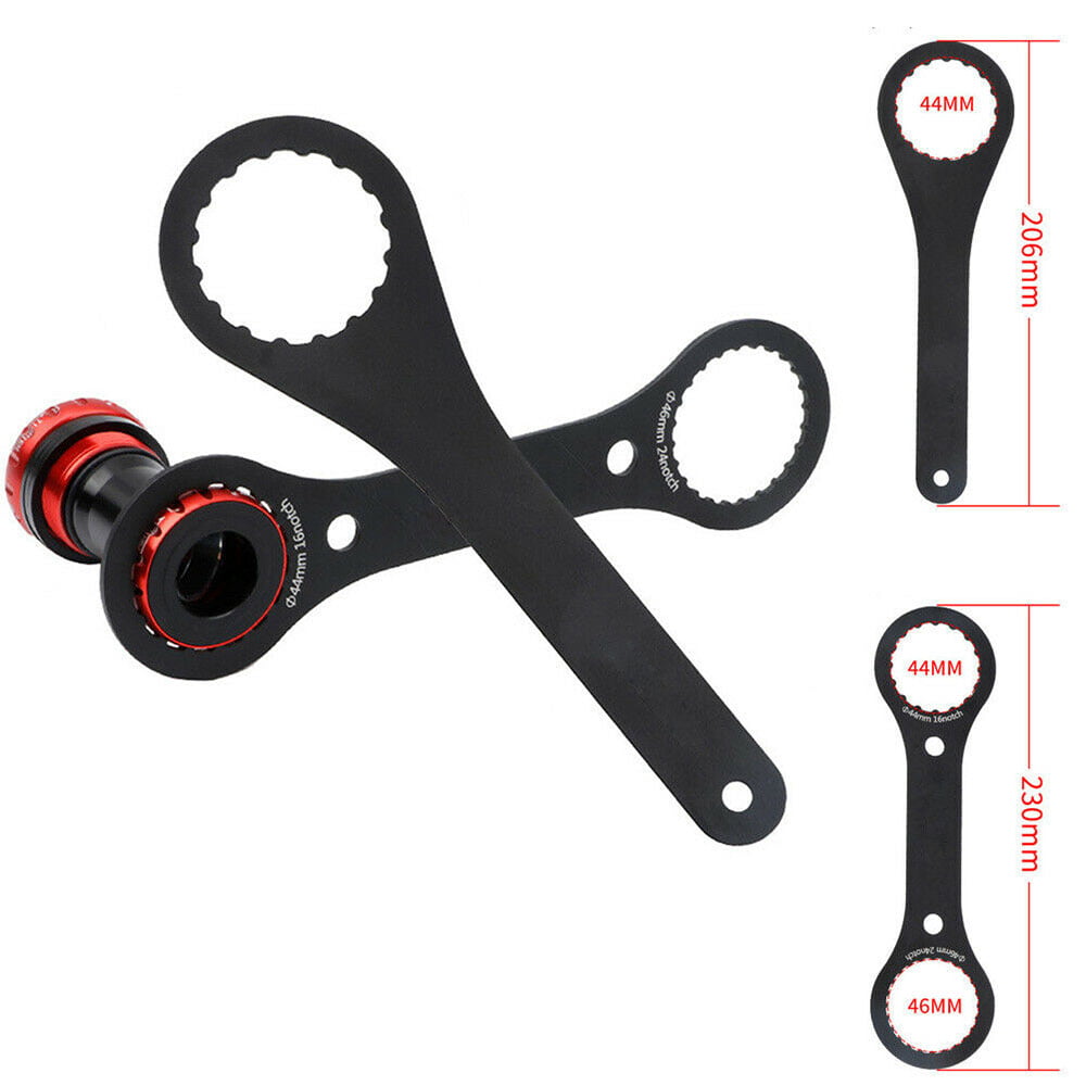 Black 1* Wrench Bicycle Crankset Removal Tool BB44/BB46 Bottom Durable 