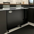 thumbnail image 5 of 50 in. Commercial Bottle Cooler in Black with Built-In Opener, ETL Listed, 14 cu. ft. (KM-BOC50-BK), 5 of 12