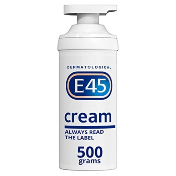 e45 dermatological cream treatment for dry skin conditions (500g)