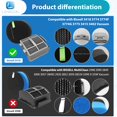 thumbnail image 2 of Filtros para aspiradoras verticales Bissell Pet Hair Eraser 39883 3418 3774F 3409 3774 3774G 3775 3415 3404 3402 PowerLifte, 2 of 6