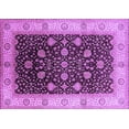 thumbnail image 1 of Ahgly Company Indoor Rectangle Oriental Purple Industrial Area Rugs, 2' x 3', 1 of 4