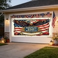 thumbnail image 4 of America 250th Anniversary Flag Door Cover 1776-2026 250 Years of Birthday American Banner 4th of July Fourth of July Patriotic Party Decorations and Supplies, 4 of 7