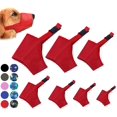 thumbnail image 1 of Traje de bozal para perro, 7 bozales para perro para morder, ladrar, masticar, medianos y grandes, bozal suave y cómodo para perro para hocico largo oso de fresa Juguete, 1 of 3