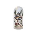 thumbnail image 1 of Christmas Led Glass Dome Birds On Branch 8.25", 1 of 3