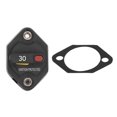 thumbnail image 2 of Overcurrent Protector, Waterproof Safe  Shutdown Fuse Circuit Breaker Small Panel Mount  For RV Marine 30A, 2 of 8