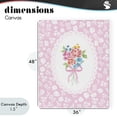 thumbnail image 4 of Stupell Industries French Country Pink Feminine Bouquet Canvas Art, 36 x 48, by Corinne Haig, 4 of 8