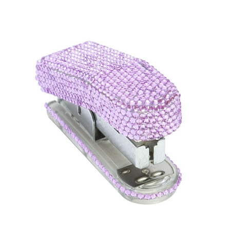 Medium Crystals Rhinestone Portable Stapler Staples Desk Office Medium Crystals Rhinestone Portable Stapler Staples Desk Office Supplies