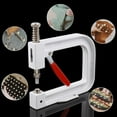 thumbnail image 3 of Pearl Setting Hand Press Machine with White Beads for DIY Crafts & Clothing, 3 of 9