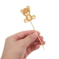 thumbnail image 4 of MRLESS 50 Pcs Bear Baby Shower Birthday Party Decorations Bear Cupcake Toppers Table Decoration Photo Booth Props Baby Shower Party Supplies Decorations, 4 of 8