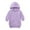 Purple, variant on Esaierr Kids Toddler Girls Hoodies Sweatshirt Spring Fall Hood Mid-Lengt Sweatsuit Baby Long Sleeve Casual Pullover Little Girls Hooded Sweat Top for 1-5Y