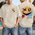 thumbnail image 2 of CONZONE Mens Vintage T-Shirts Short Sleeve Distressed T Shirts for Men Crew Neck Graphic Y2K Streetwear Tee Tops, 2 of 8