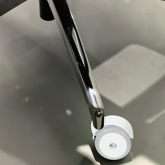 OULII replacement shopping trolley wheels Silent Casters Grey 4Pcs