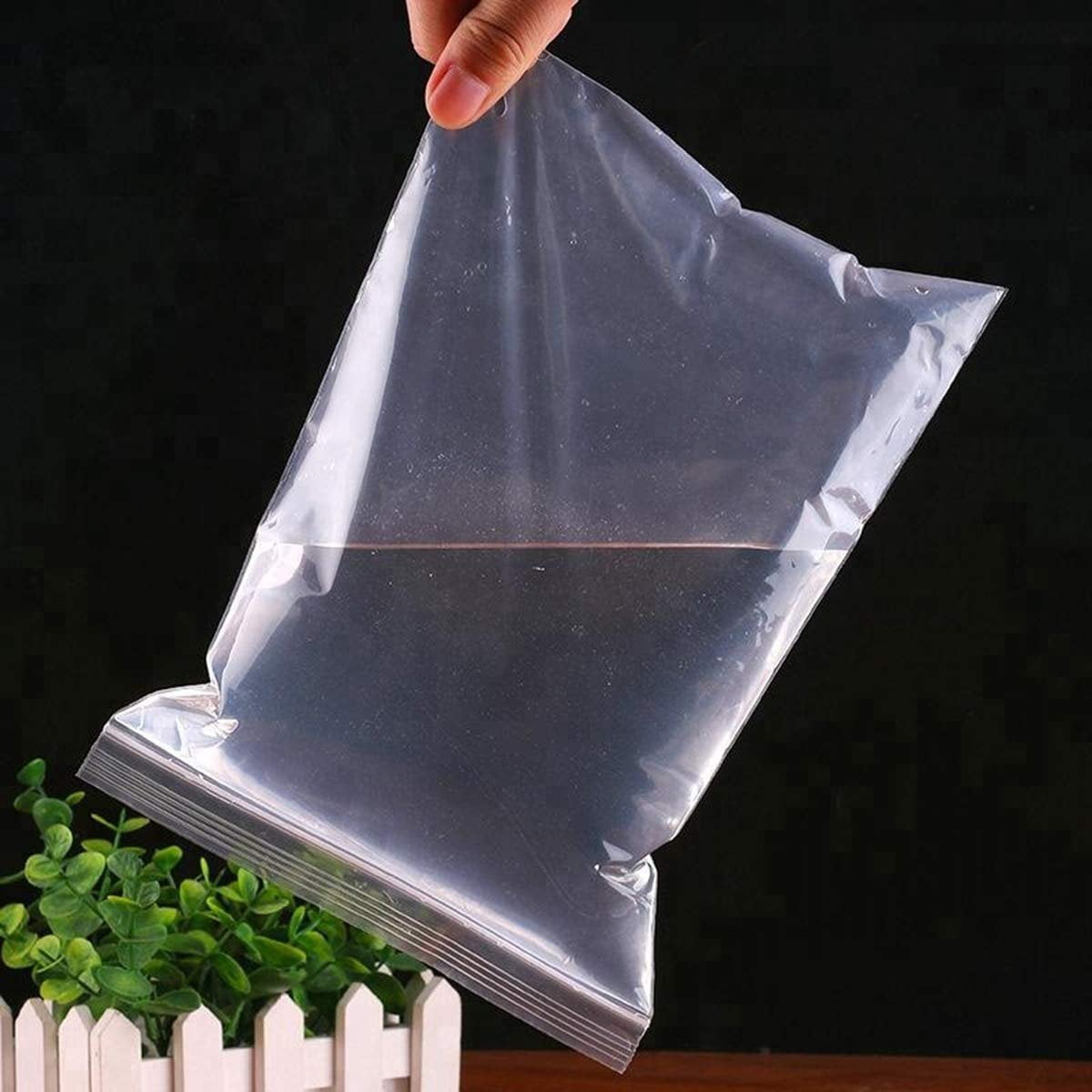 10" x 13" Clear Plastic Zipper Poly Reclosable Bag 2 Mil 10x13 4000 Pcs 