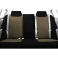 thumbnail image 2 of CalTrend Rear 40/60 Split Back & Solid Cushion SuperSuede Seat Covers for 2013-2014 Buick Verano - BU108-06SP Beige Insert with Black Trim, 2 of 3