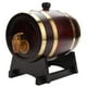 thumbnail image 4 of Carril de Vino de de Roble Vintage de 1.5L para Whisky Fugas de Hecha A Mano Probada Mejore El Sabor Con El Tiempo Con Conmacenamiente de Soporte para Brandy Tequila Corcho, 4 of 7