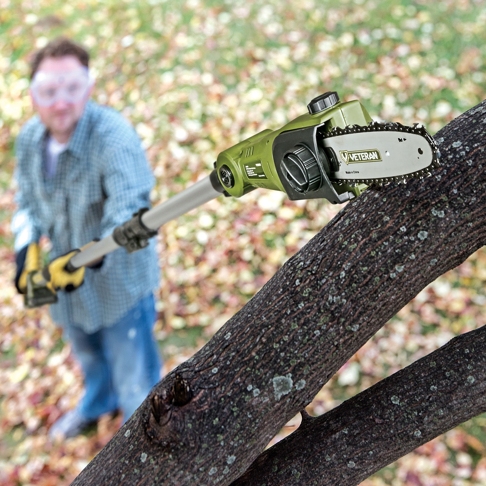 Veteran Tool 18V Cordless Pole Saw 