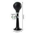 thumbnail image 2 of CHOII Retro Style Bugle Horn For Bike,Rubber Alarm Metal Bike Horn,Bicycle Bell With Rubber Bulb,Bike Accessory For Kids Bike,Vehicles, 2 of 5
